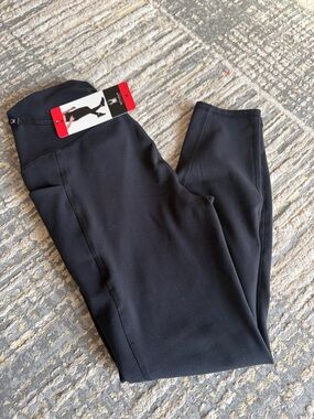Spyder Black Athletic Leggings with Pocket Detail